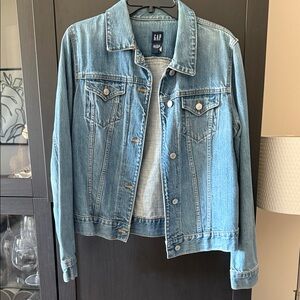 GAP Women's Light Blue Jean Jacket
